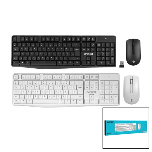 Egonex Everest Km-7500 ( Kablosuz ) Multimedia ( Klavye & Mouse ) Seti ( Q Kalvye )*10