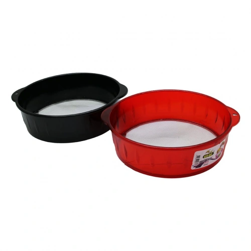 Egonex Gu-bi Medusa Mds-0257 ( Orta ) ( 29cm ) Plastik Un Elek Süzgeç*24