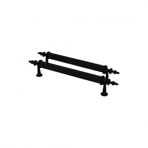Egonex İbico-915 ( Orta & 13cm ) ( Siyah & Siyah ) Boru Kulp*10x5