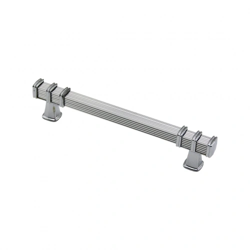 Egonex İbico-969 ( 12.8cm ) ( Yüzük Krom & Kulp Krom ) ( Kare ) Çekmece Kulp*10x5