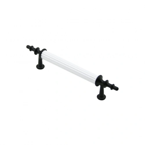 Egonex İbico-973 ( 9.6cm ) ( Beyaz & Siyah ) Boru Kulp*10x5