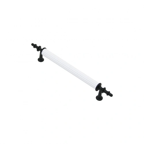 Egonex İbico-975 ( 12.8cm ) ( Siyah & Beyaz ) Boru Kulp*10x5