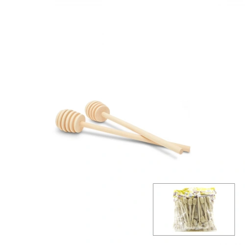 Egonex İbico İ22-341 ( 6pcs ) Bal Kaşık Ahşap & Bambu ( 16cm )*10x20