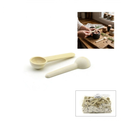 Egonex İbico İ22-402 ( 2.8cm ) ( Ahşap Bambu ) Kürek Baharat ( Kaşık & Kürek )*100x30