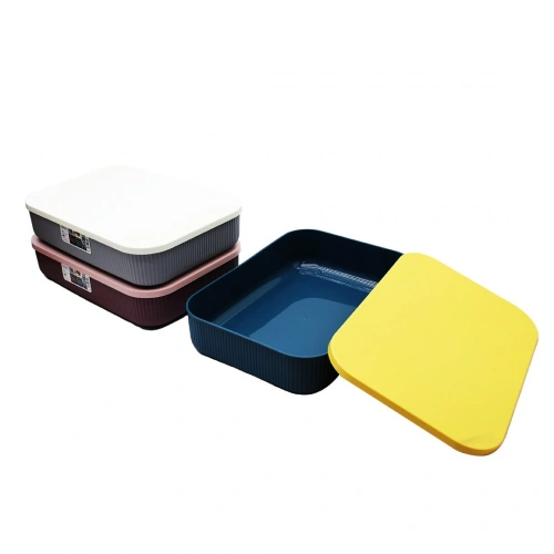 Egonex Lova Lv-342 ( 6.8 Lt ) Shell Organizer Kapaklı Kutu Plastik 26.1x37.4x8.2cm*12=k