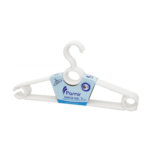 Egonex Pamir Pmr-100 ( 6pcs ) Pls.boncuk Elbise Askısı*30