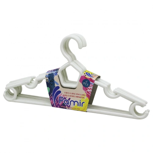 Egonex Pamir Pmr-104 ( 6pcs ) Plastik Karizma Elbise Askısı*48