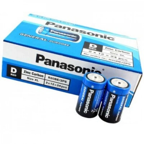 Egonex Panasonic ( D ) ( Büyük ) Pil ( 24pcs )*1x12