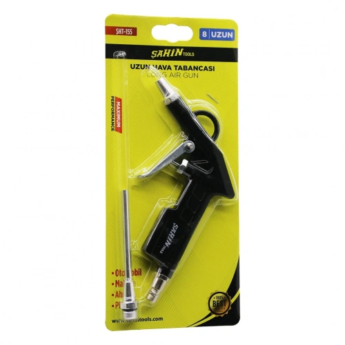 Egonex Şahin Tools Şht-155 ( No-8 | Uzun ) Hava Tabancası ( 4-6 Bar Basınçlı ) ( 1/4 Rekor )*10x10