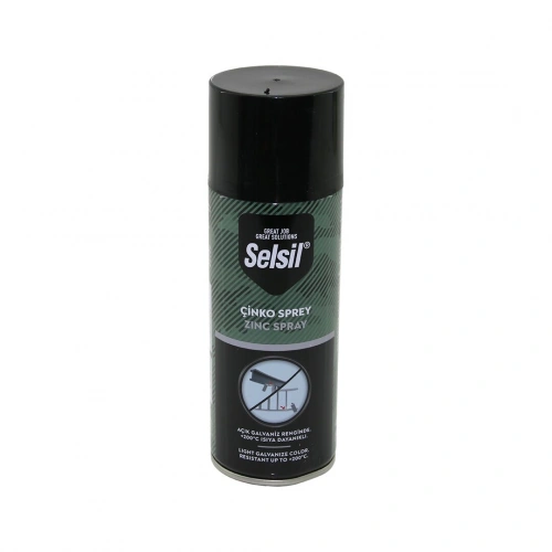 Egonex Selsil Tab-442 ( Çinko=açık Galvaniz Renk ) Sprey Boya ( 400ml )*24