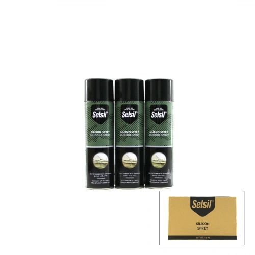 Egonex Selsil Tas-007 Silikon Sprey ( 500 Ml ) ( Yağlayıcı )*24=k