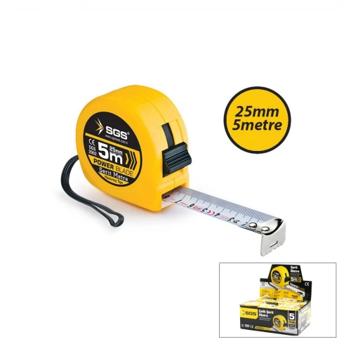 Egonex Sgs-2002 ( 5mt X 25mt ) ( Stoplu ) Şerit Metre*12x8
