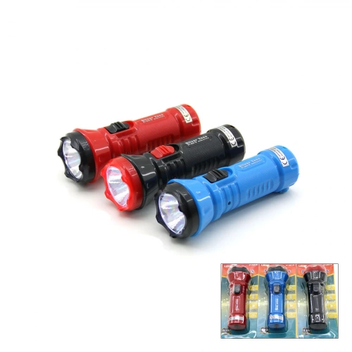 Egonex Silver Toss St-8901b ( 0.5w ) ( Tek Led ) ( Fiş Şarjlı ) El Feneri ( Uzun Mesafeli )*200