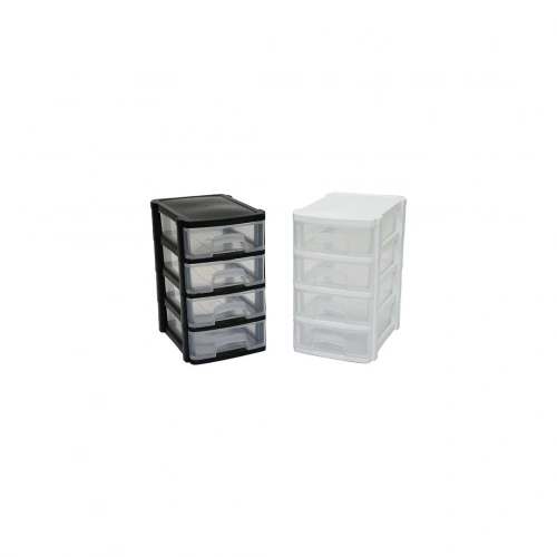 Egonex Super-bag Asr-5032 ( Tonton & Mini ) Çekmece 4 Katlı ( 10.3x13.9x16.6cm )*36