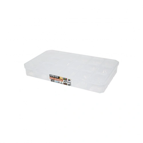 Egonex Super-bag Asr-5075 ( Mars 18 Bölmeli ) Şeffaf Organizer Box*24