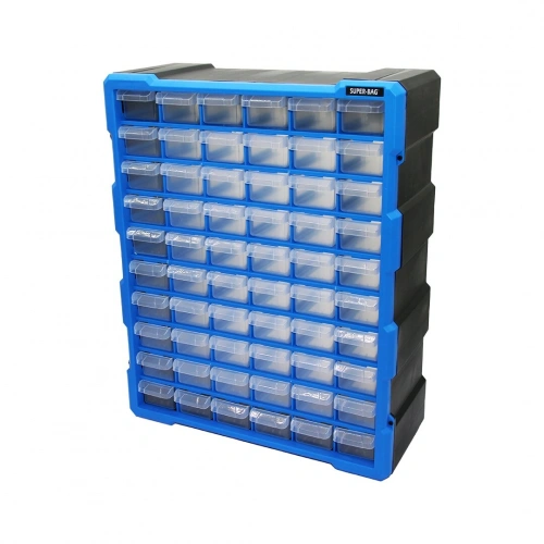 Egonex Super-bag Asr-6000 ( 60lı ) Asmalı Monoblock Çekmece Seti ( 38.1x15.7x47.5cm )*4
