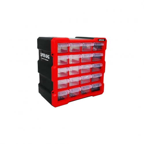 Egonex Super-bag Asr-6006 ( 20li ) ( Küçük Monoblok ) Çekmece Seti ( 26.7x15.7x26.2cm)*4