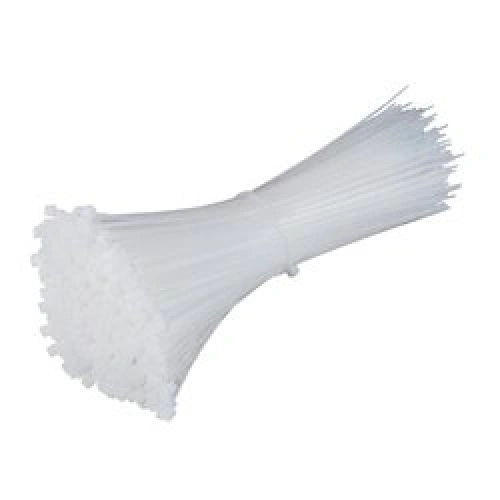 Egonex Zenıth ( Beyaz ) ( 2.5x100mm ) ( Plastik ) Cırt Kelepçe ( Kablo Bağı ) ( 100pcs )*500