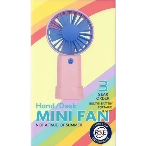 Hand/Desk Mini Fan 3 Kademeli NO.S173