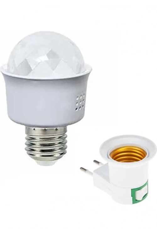 Egonex Mini Disco Ampulü, Led Ac85-260v