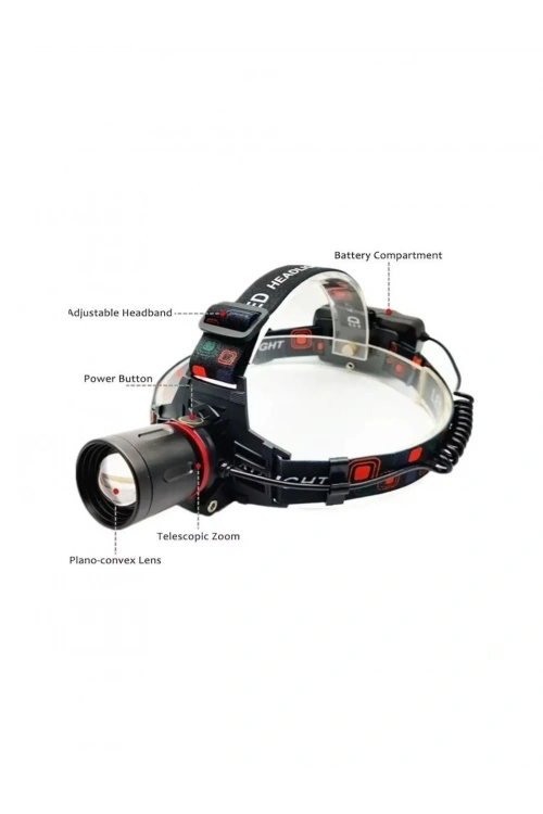 Wison Ws-2080 Profesyonel Kafa Lambası 3000 Lümen 40 Watt