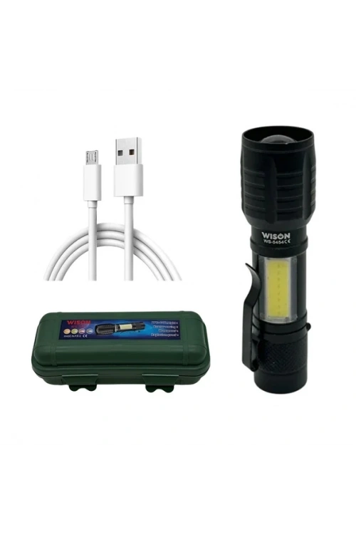Wison WS-5454 LED Şarjlı Mini El Feneri