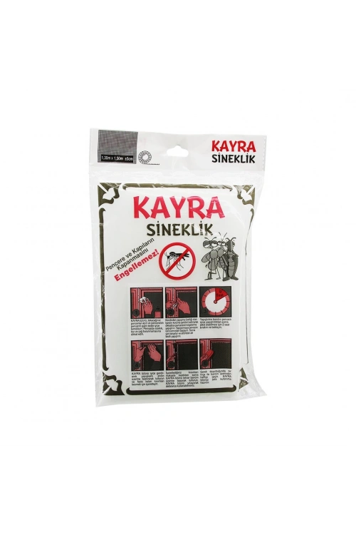 Egonex Kayra ( Çift Kanat ) ( Pencere ) Tül Sineklik ( 130cmx150cm  ±5cm ) ( Çift Taraflı Bant )*75