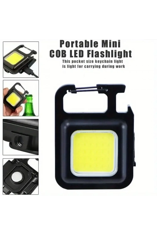 Anahtarlıklı Fener Fener Cob Led