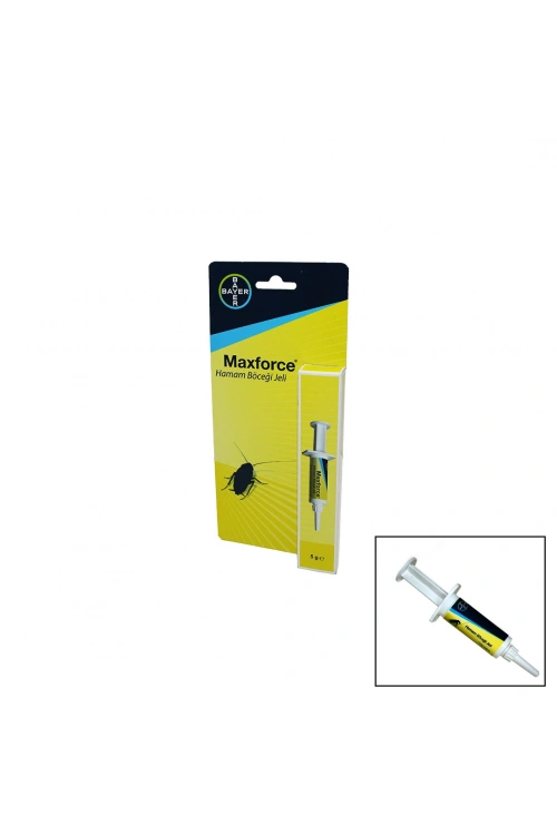 Bayer Maxforce ( Jel ) Şırınga Modeli ( Hamam Böceği ) 5gr.*48