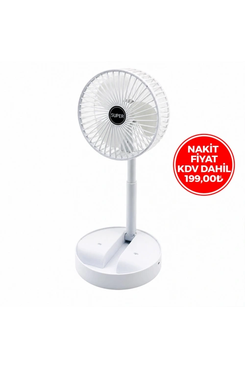 Blic Bwfn-11 Masa Üstü Vantilatör (usb Şarjlı) (katlanır Fan=16.4cm & Uzayan Ayak=12.5-19cm) (180°) (telefonluklu)*40