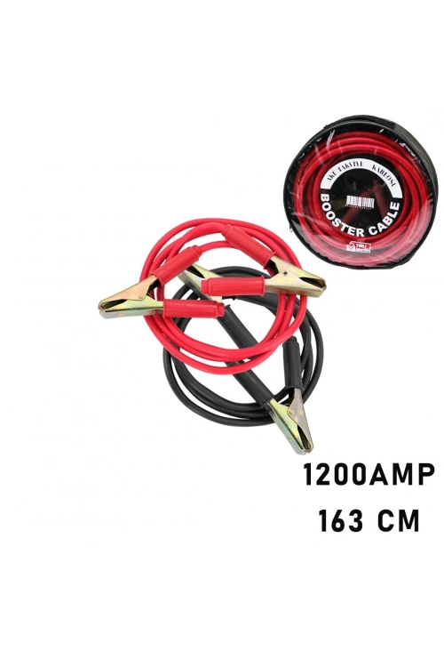 Booster-1212 ( 1200 Amper ) Akü Takviye Kablosu*30