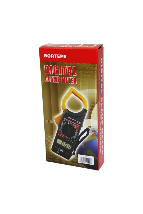 Bortepe-266 F-7 Dıgıtal Clamp Meter Dijital Amper Metre & Multi Metre*40
