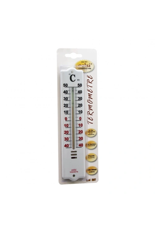 Celsi-207 ( Plastik= 4.2 X 20cm ) Derece & Oda Termometresi*325