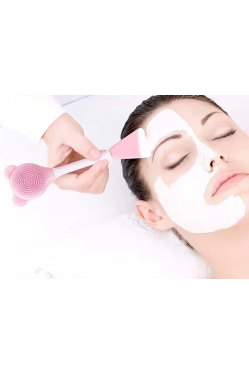 Cilt Bakım Fırçası Ve Maske Spatulası