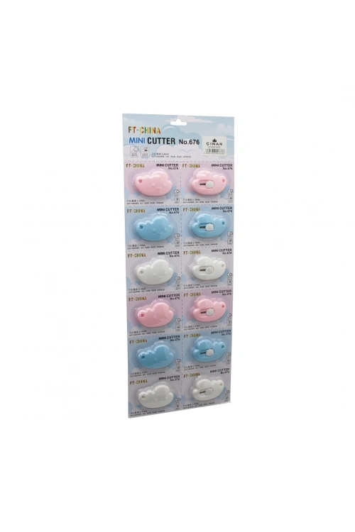 Çınar-676 Mını Cutter ( Mini ) ( Cep & Çanta ) Falçata & Maket Bıçak*12x60
