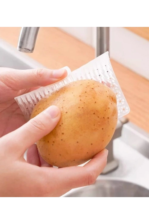 Çok Amaçlı Sebze Ve Meyve Temizleme Patates Soyma Fırçası