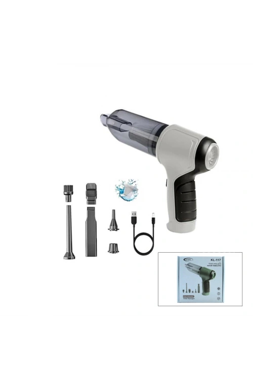 Dınamıc Hl-107 (lüx) (2in1=çekme & Üfleme) (oto & Araç & Ev) El Tipi Süpürge (usb Şarjlı) (mini & Taşınabilir) (6000pa)*60