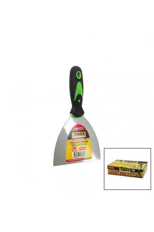 Dmax Dmx-4722 ( 125mm ) Metal Spatula Fiber Saplı*12x20