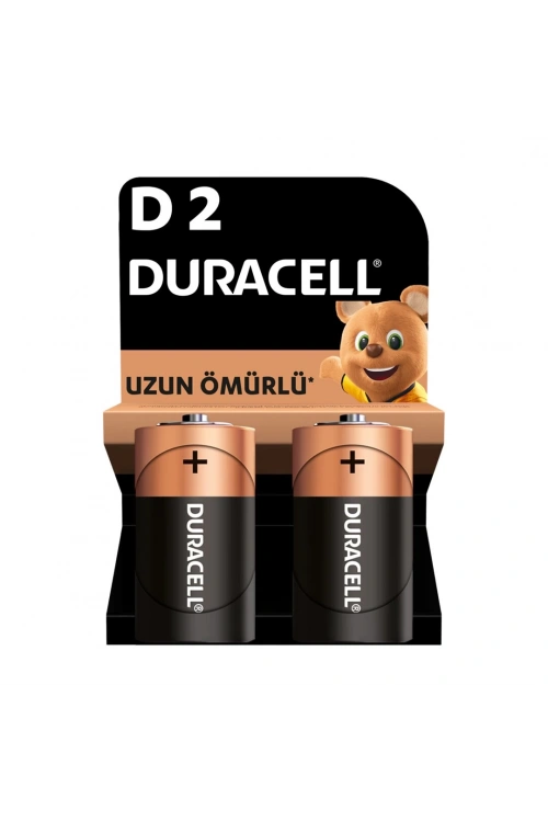 Duracell Lr20 D Büyük Pil ( 2li Kart )*10