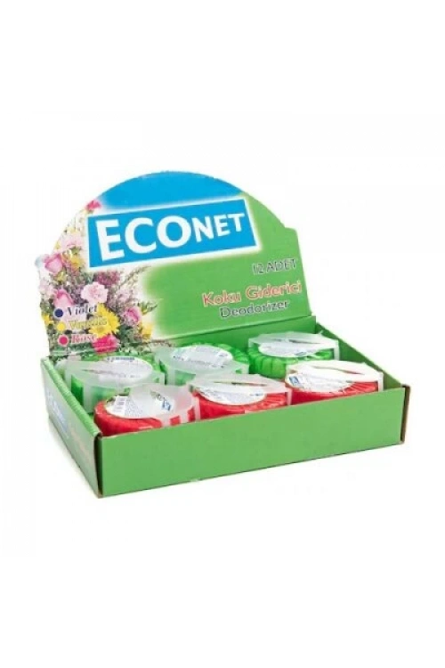 Econet ( Wc & Banyo ) Koku Giderici ( Plastik Askılı Sepetli ) ( 50gr ) *12x24