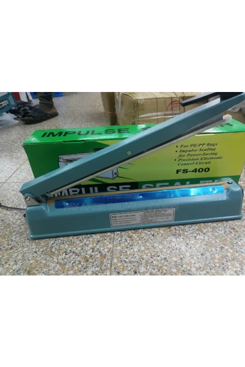 Egonex 40cm Metal Gövde Poşet Ağzı Yapıştırma Kapatma Makinası