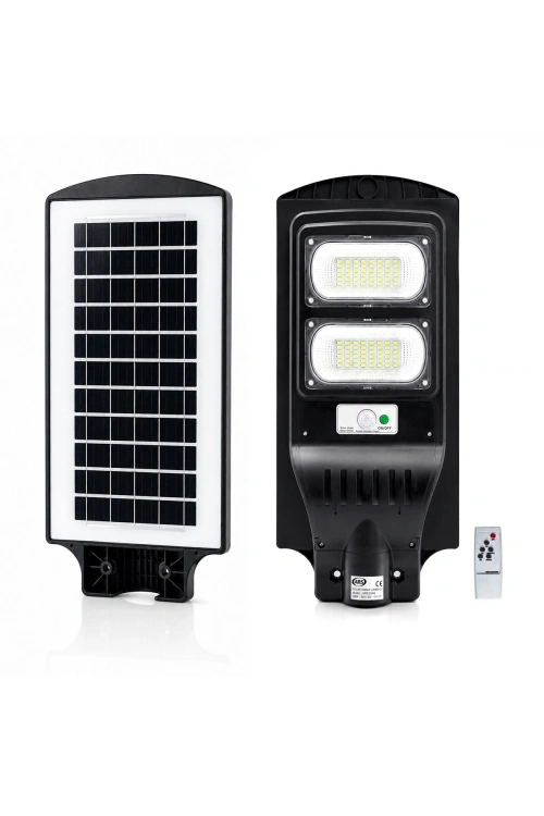 Egonex Ars-348965 ( 200w & 6500k ) ( Solar & Güneş Enerjili ) Sokak Lambası & Armatür ( Sensörlü ) ( Bahçe-balkon-sokak )*10