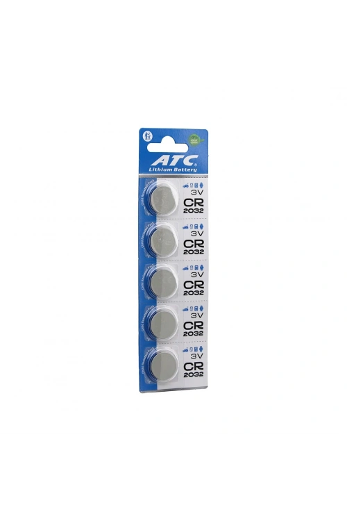 Egonex Atc Lithium Battery Cr-2032 ( Para Pil ) ( Lityum ) ( 3v ) ( 5li Kart )*400