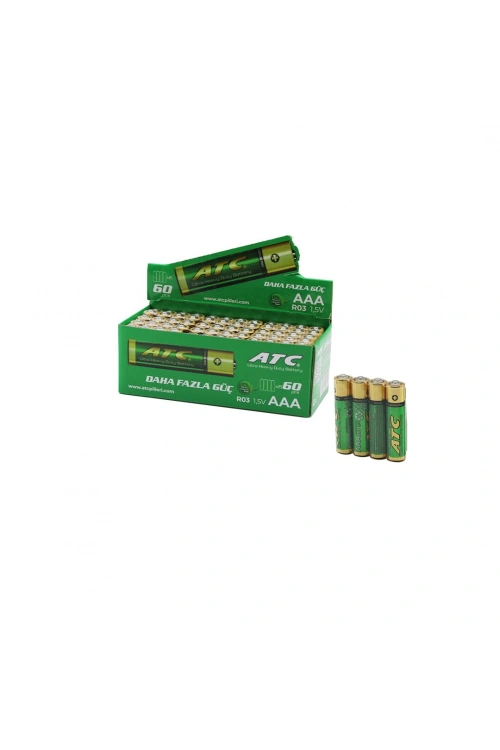 Egonex Atc R03 İnce Pil (aaa) ( 60pcs )*1x20