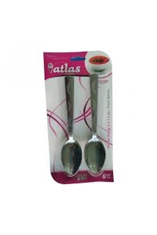 Egonex Atlas-701  6pcs Metal Yemek Kaşık*50