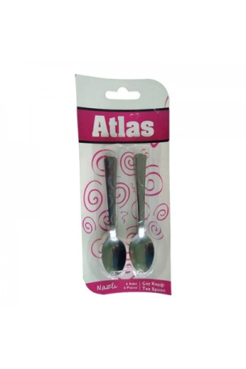 Egonex Atlas-706  6pcs Metal Çay Kaşık*100
