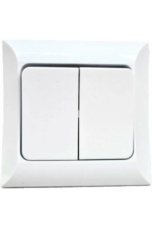 Egonex Atom Komitatörlü 2li Anahtar Priz*12x10