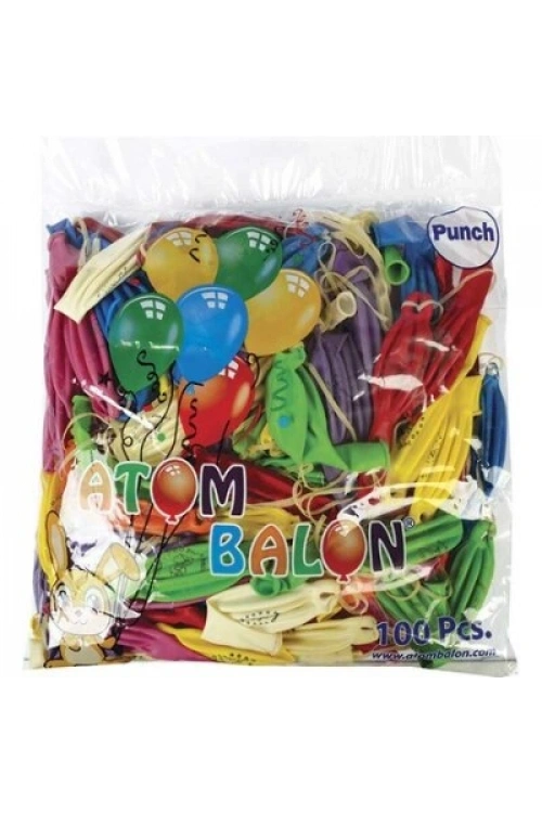 Egonex Atom ( Punch & Büyük ) Balon 100pcs*1x20