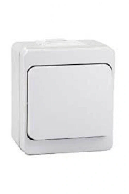 Egonex Atom Sıva Üstü Anahtar Priz*12x10