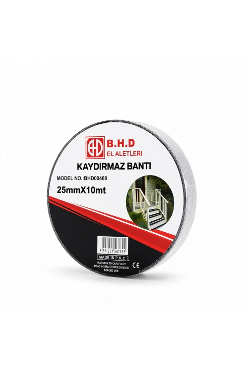 Egonex Bhd-00468 ( 25mm X 10mt ) ( Kaydırmaz ) ( Siyah ) Bant ( Bandı )*72